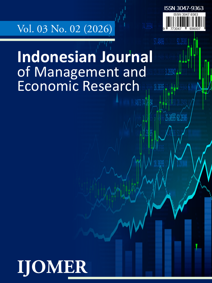 					View Vol. 3 No. 2 (2026): Indonesian Journal of Management and Economic Research
				