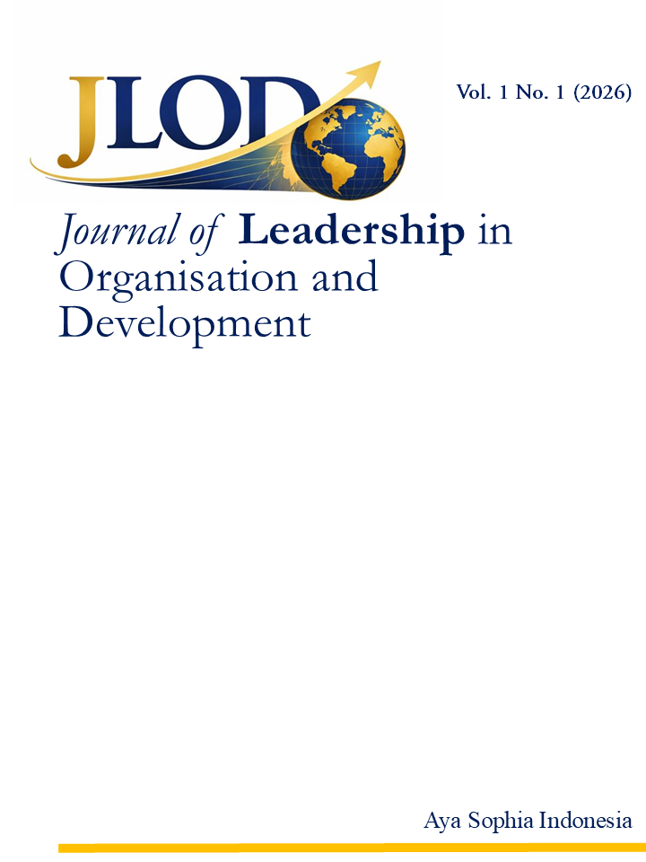					View Vol. 1 No. 1 (2026): Journal of Leadership in Organisation and Development
				